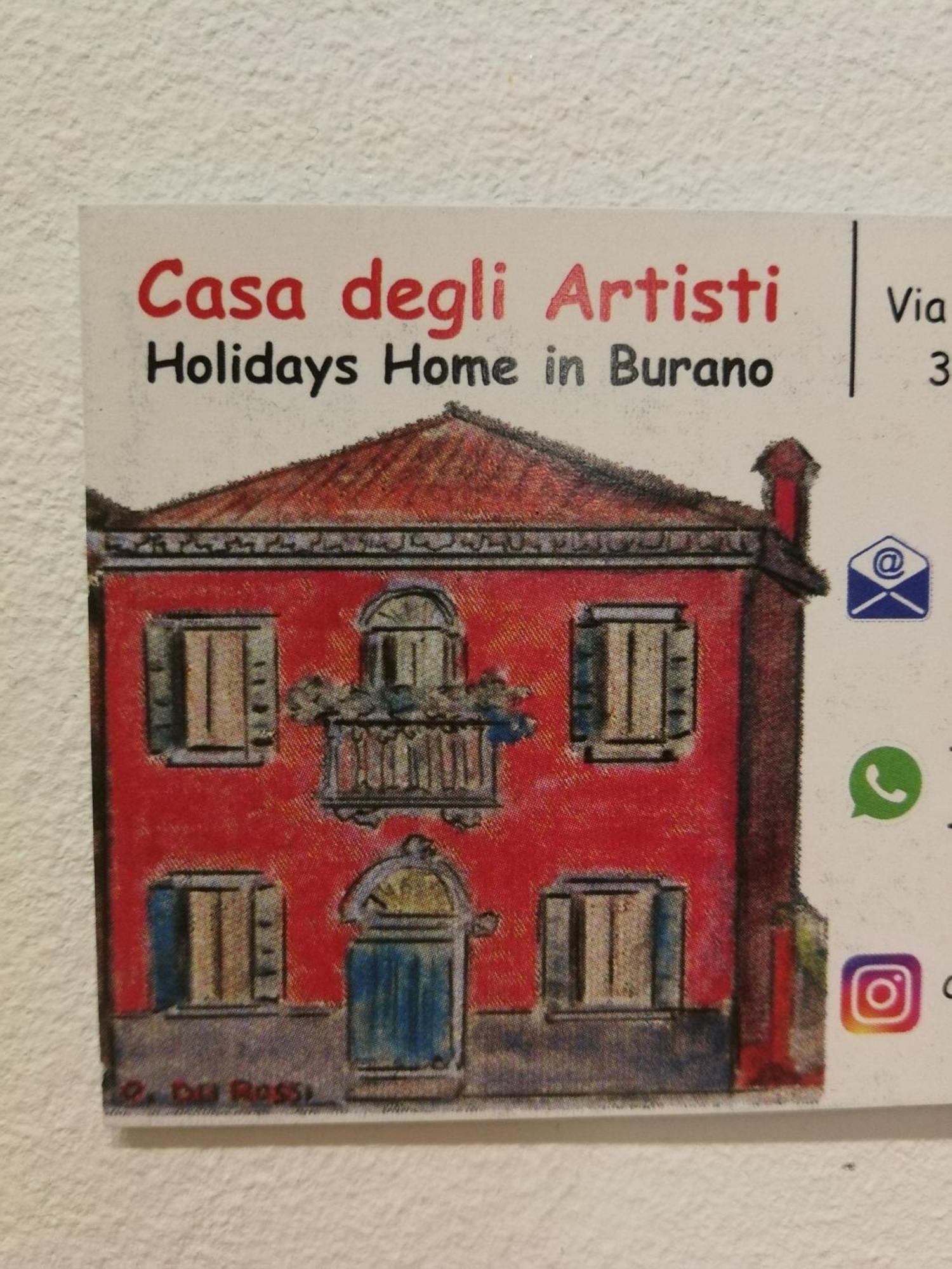 Appartement Casa Degli Artisti à Burano Extérieur photo